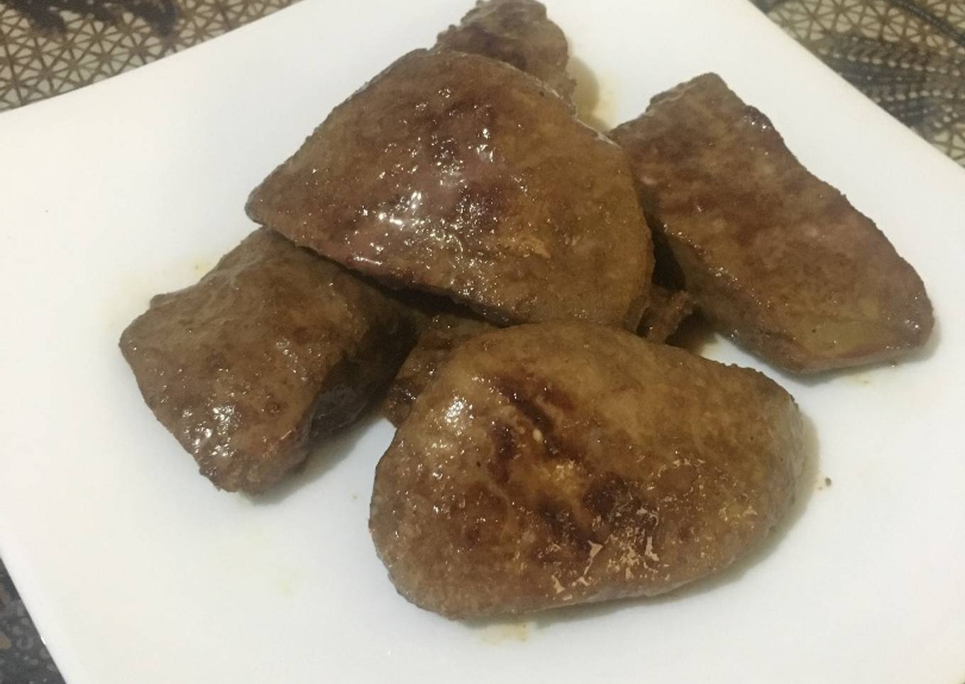 Hati Sapi Panggang Teflon