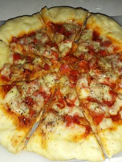 Foto resep Stuffed Crust Pizza