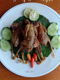 Foto resep 220. Burung Dara Ungkep