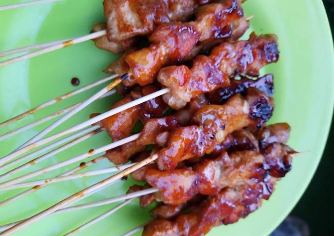 Cara Gampang Membuat Sate Ayam Bumbu Kecap yang Lezat