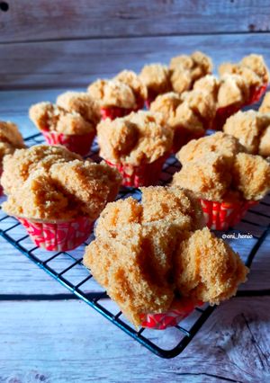 Foto resep 1079. Bolu Kukus Gula Aren (1 telur)