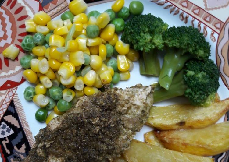 Cara membuat Gindara Pesto Sauce yang enak dan Mudah Dibuat
