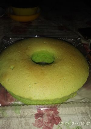 Foto resep Bolu pandan 3 telur