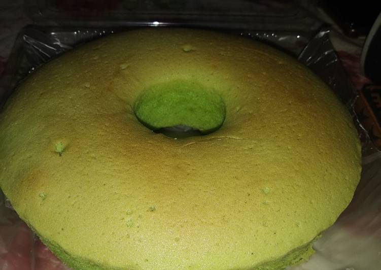 Bolu pandan 3 telur