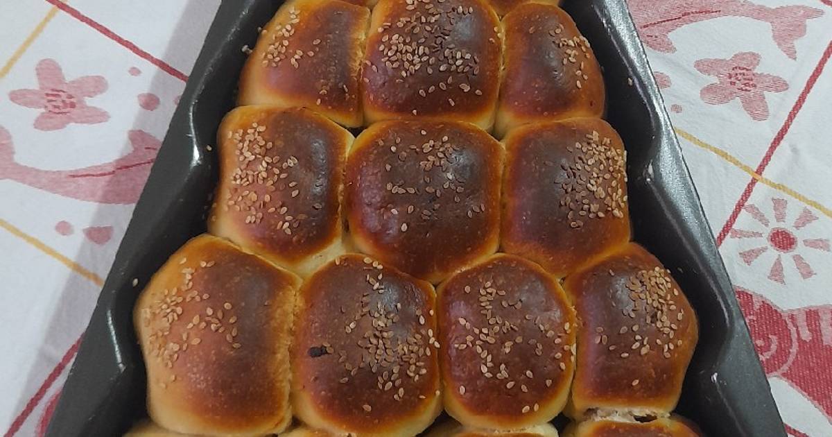 Ricetta Alberello di pan brioche salato, ripieno di salumi e formaggi