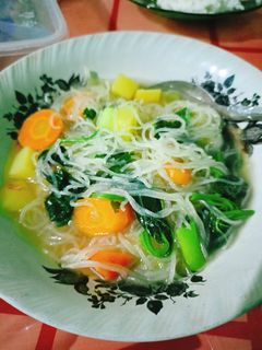 Foto resep Sayur Sop Bihun Kangkung