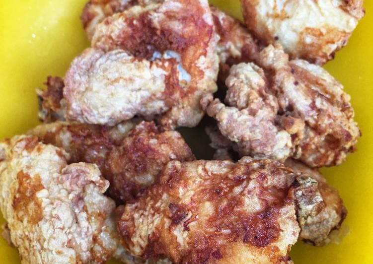 Langkah Mudah Menyiapkan Chicken Karaage/Japanese fried chicken Anti Gagal