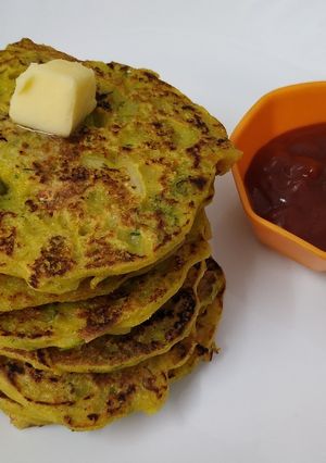 A picture of Jowar pan cake.