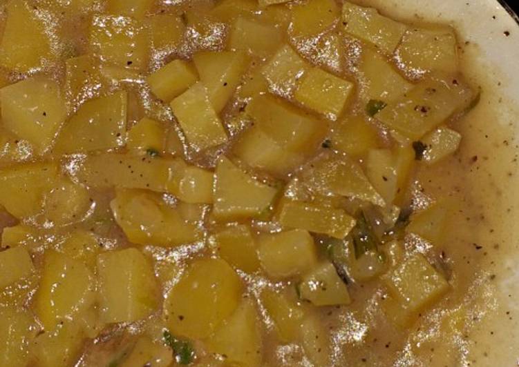 Cream potatoe soup