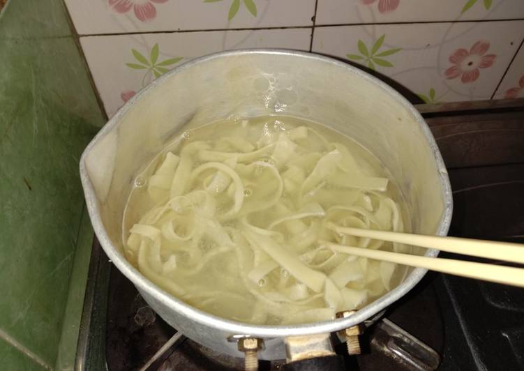 Udon homemade