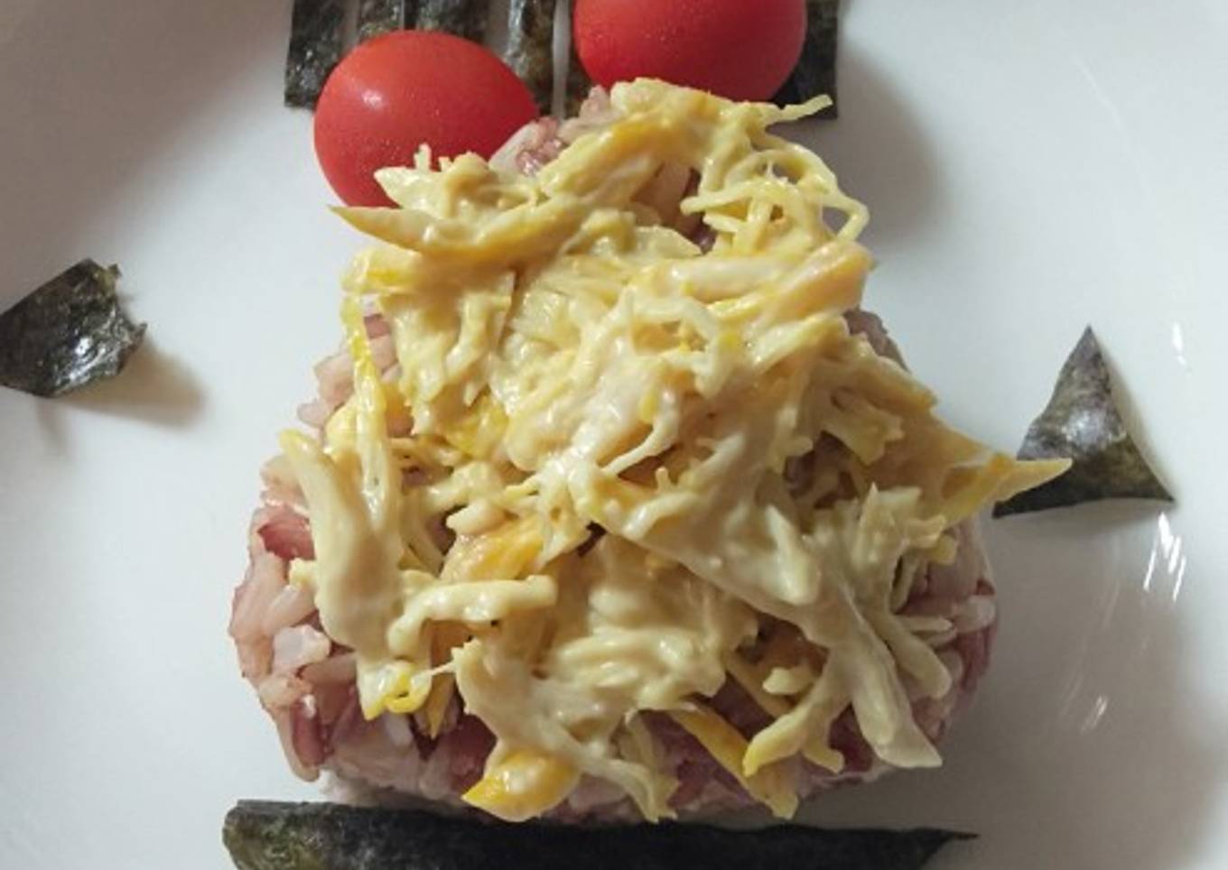 Ayam suwir mayonnaise