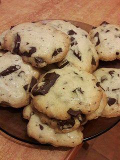 A picture of Chocolate chip cookies.