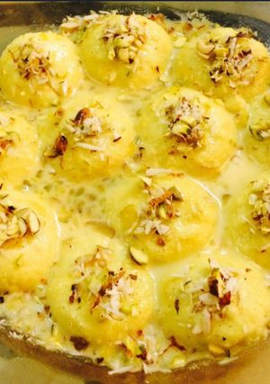 A picture of Ras Malai Recipe 😋.