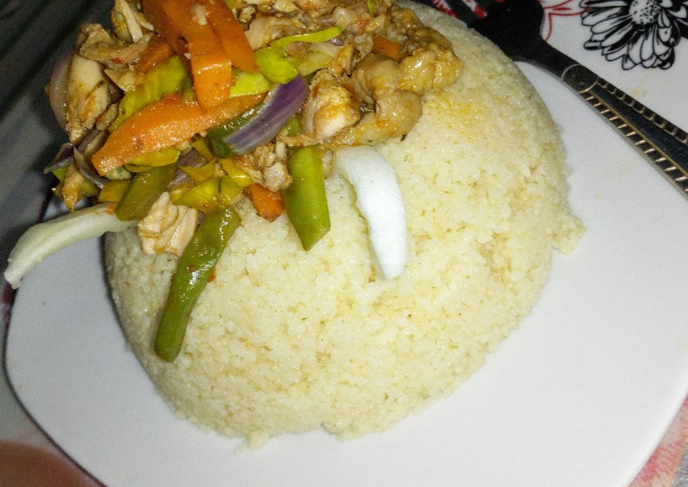 Chicken stir fry