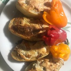 A picture of Stuffed Potato Boats.