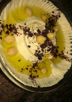 صورة لوصفة حمص حمص 😋