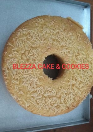 Foto resep Bolu Panggang Tape 3 Telur Topping Keju