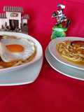 Porotos con riendas y estilo pancho villa