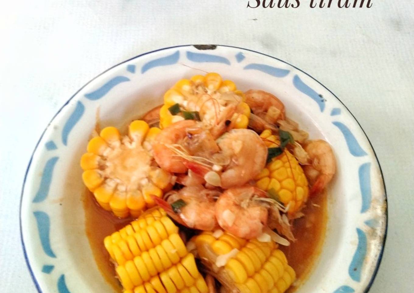 Udang Jagung Saus Tiram