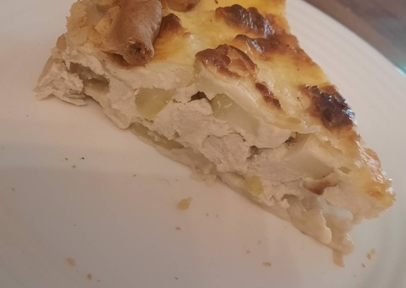 Quiche poulet courgettes
