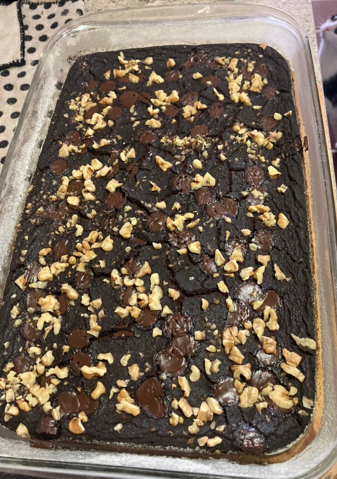 Una foto de Brownie de Manzana