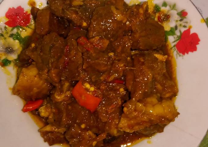 Recipe: Tasty Gulai kambing hottt bingit