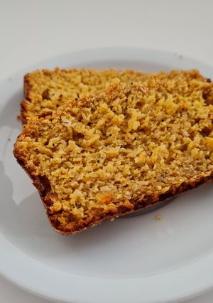 Una foto de Budín de naranja/mandarina
