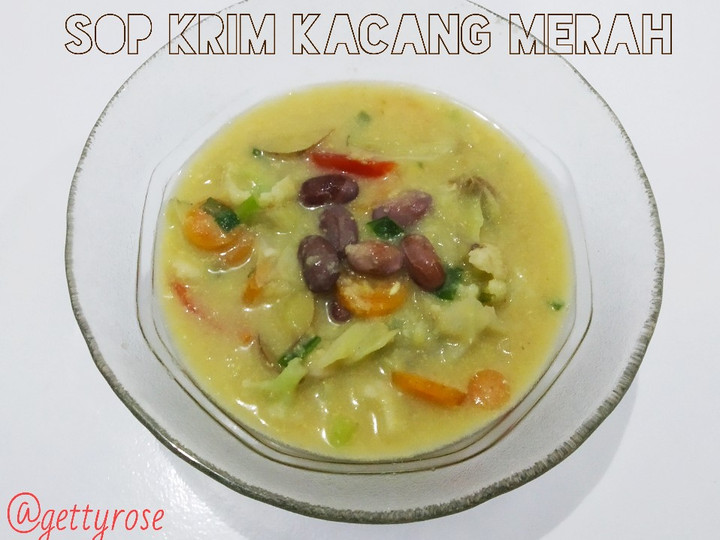 Resep Sop Krim Kacang Merah Anti Gagal