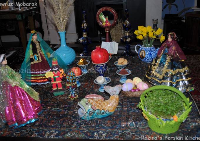 Recipe of Wolfgang Puck Iranian New Year (Nowruz) نوروز مبارک