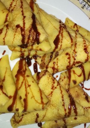 صورة لوصفة كريب بنشاء الذرة