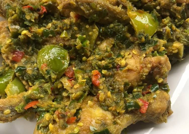 Resep Ayam Cabe Ijo Anti Gagal