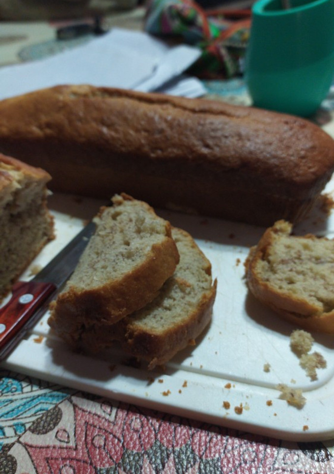 Una foto de Budín de banana