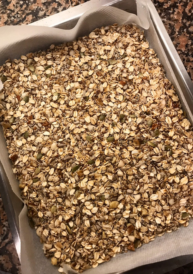 Una foto de Granola casera