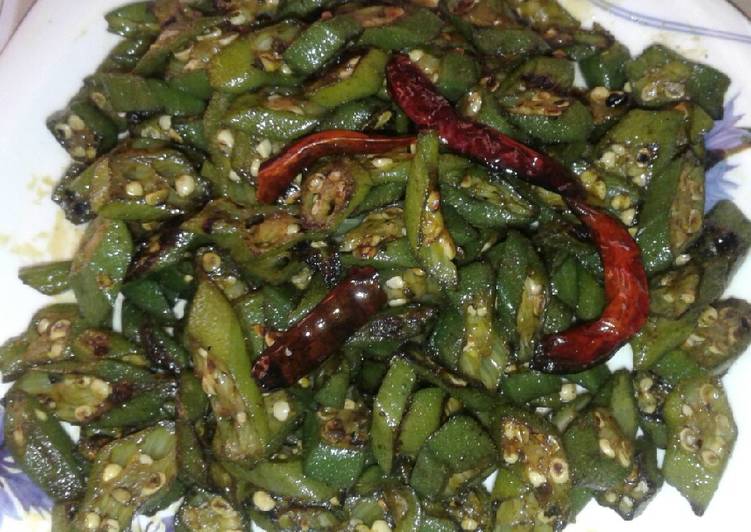 Recipe of Ultimate Lady finger bhujia