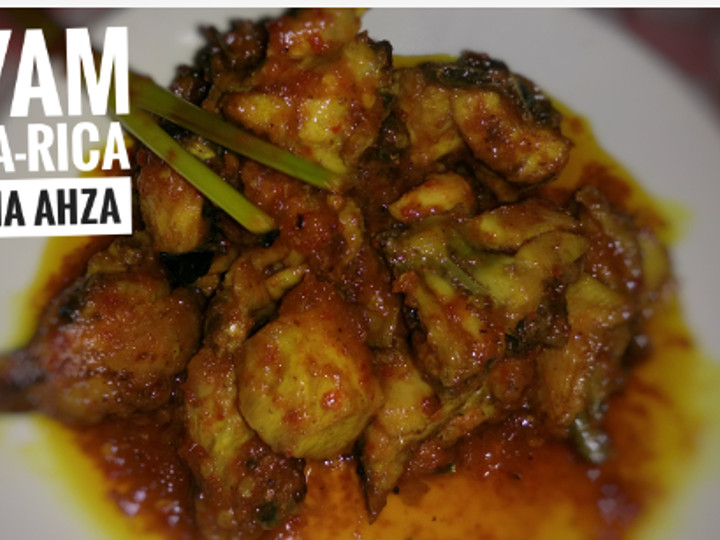 Ternyata ini loh! Resep bikin Ayam rica-rica yang lezat