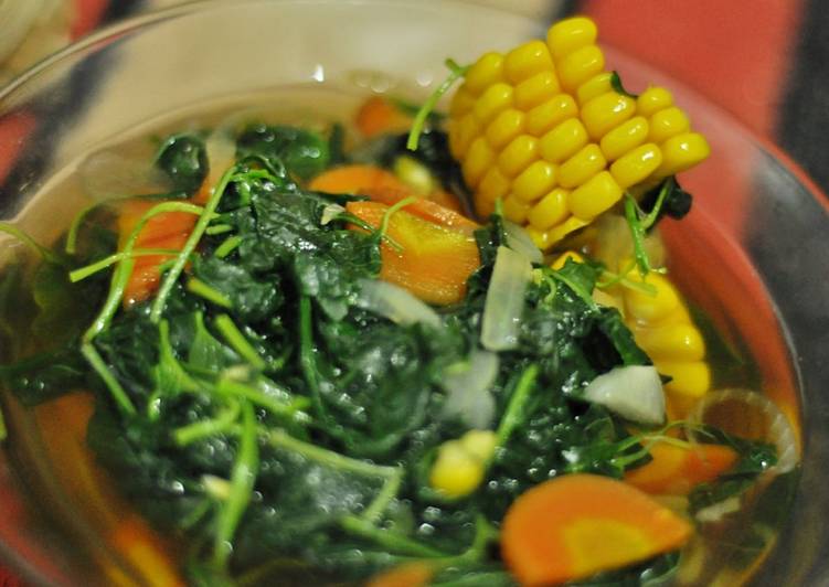 Resep Sederhana Sayur Bayam Brambang Salam
