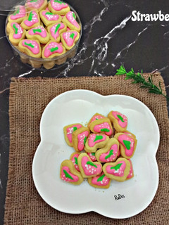 Foto resep Strawberry Cookies