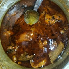 A picture of Mutton Curry.