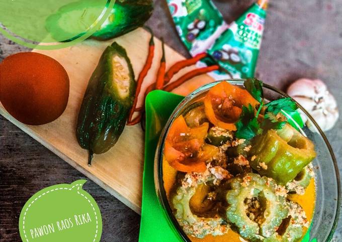 Resep: Pare telur kuah santan Menu Enak