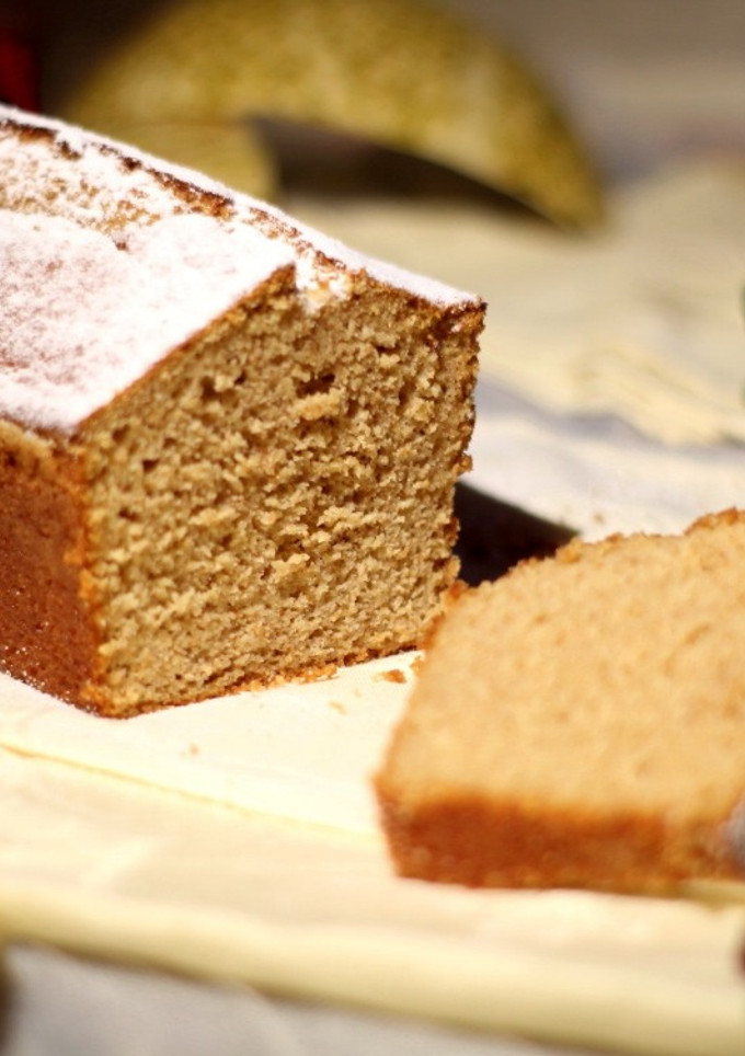 Una foto de Plum Cake Integral de Yogur, Calabaza y Lima