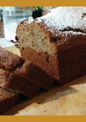 Una foto de Budín de bananas bajas calorías 😉#SOSAdriCocina