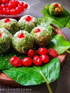 A picture of Paan Truffle | Paan ladoo.