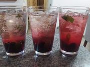 Una foto de tragos sin alcohol