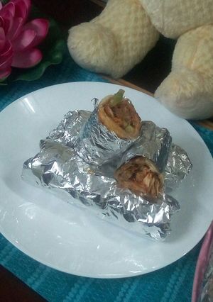 চিকেন শর্মা (Chicken Shawarma recipe in Bengali) রেসিপির প্রধান ছবি