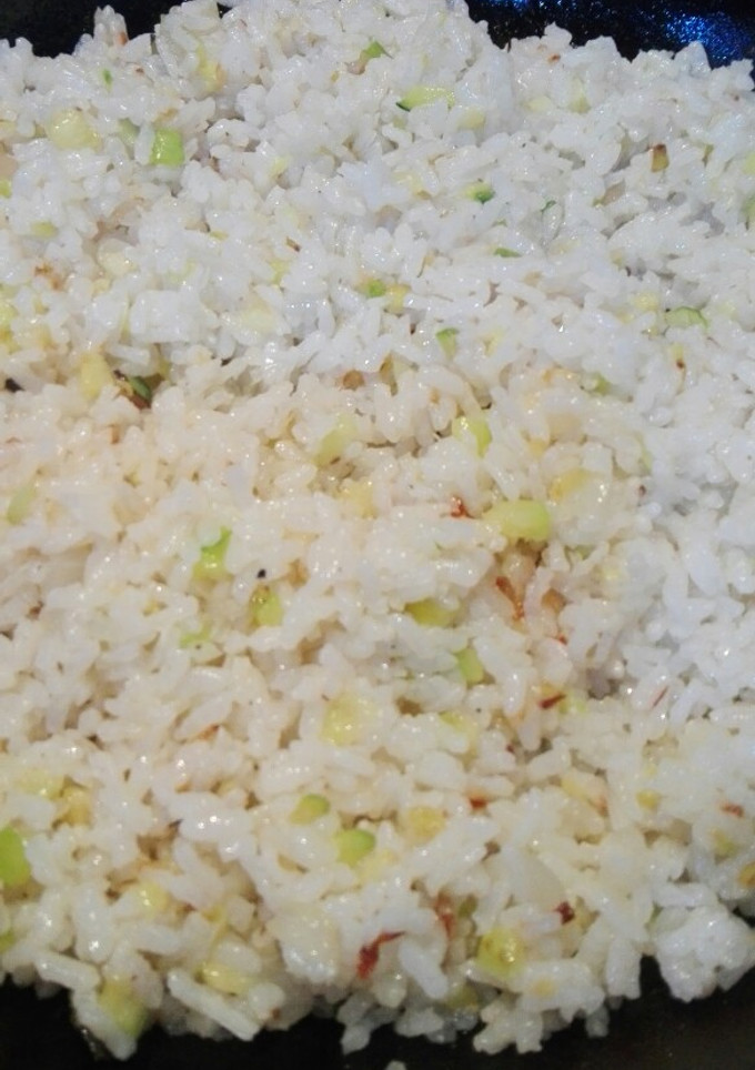 Una foto de Arroz con calabacín