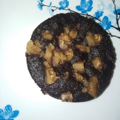 A picture of Left over chocolate biscuits brownie.