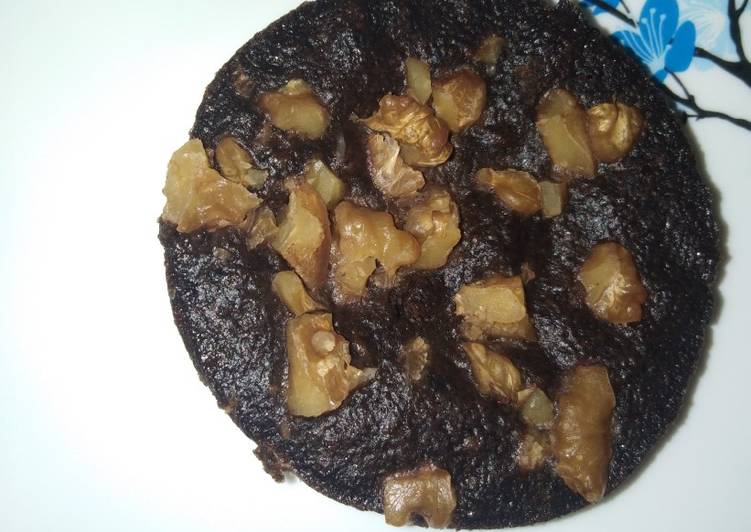 Left over chocolate biscuits brownie