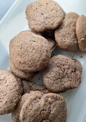 Una foto de Cookies se chocolate sin manteca