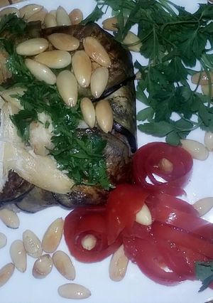 صورة لوصفة مقلوبة الباذنجان