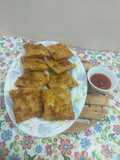 Fajita chicken box pattice